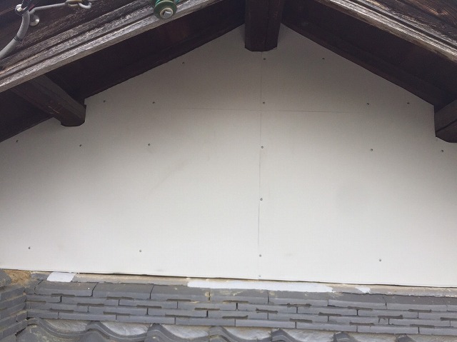 瓦屋根補修妻壁